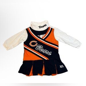 Chicago Bears Infant Cheerleader Dress 3-6M NFL Team Apparel